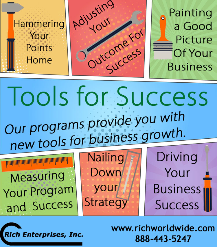 Industrial Inside Sales Tools for Success Infographic